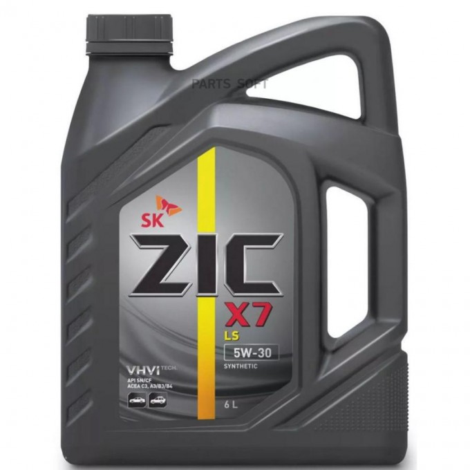 ZIC Масло моторное ZIC X7 LS 5W-30 синтетическое 6 л 172619